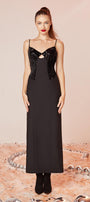 Spark Sheath Spaghetti Strap Wool Cotton Ankle Length Dress - MEAN BLVD