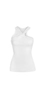 Stanton Bodycon Twisted Foam Spandex Top - MEAN BLVD