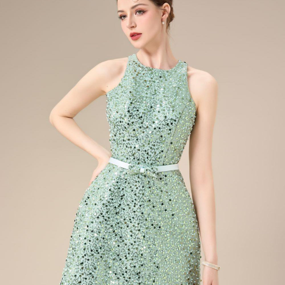 Starla A-line Sleeveless Tulle Mini Dress - MEAN BLVD