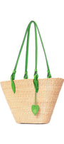Stella Zipper Water Hyacinth Fiber Bag - MEAN BLVD
