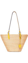 Stella Zipper Water Hyacinth Fiber Bag - MEAN BLVD