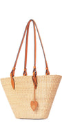 Stella Zipper Water Hyacinth Fiber Bag - MEAN BLVD