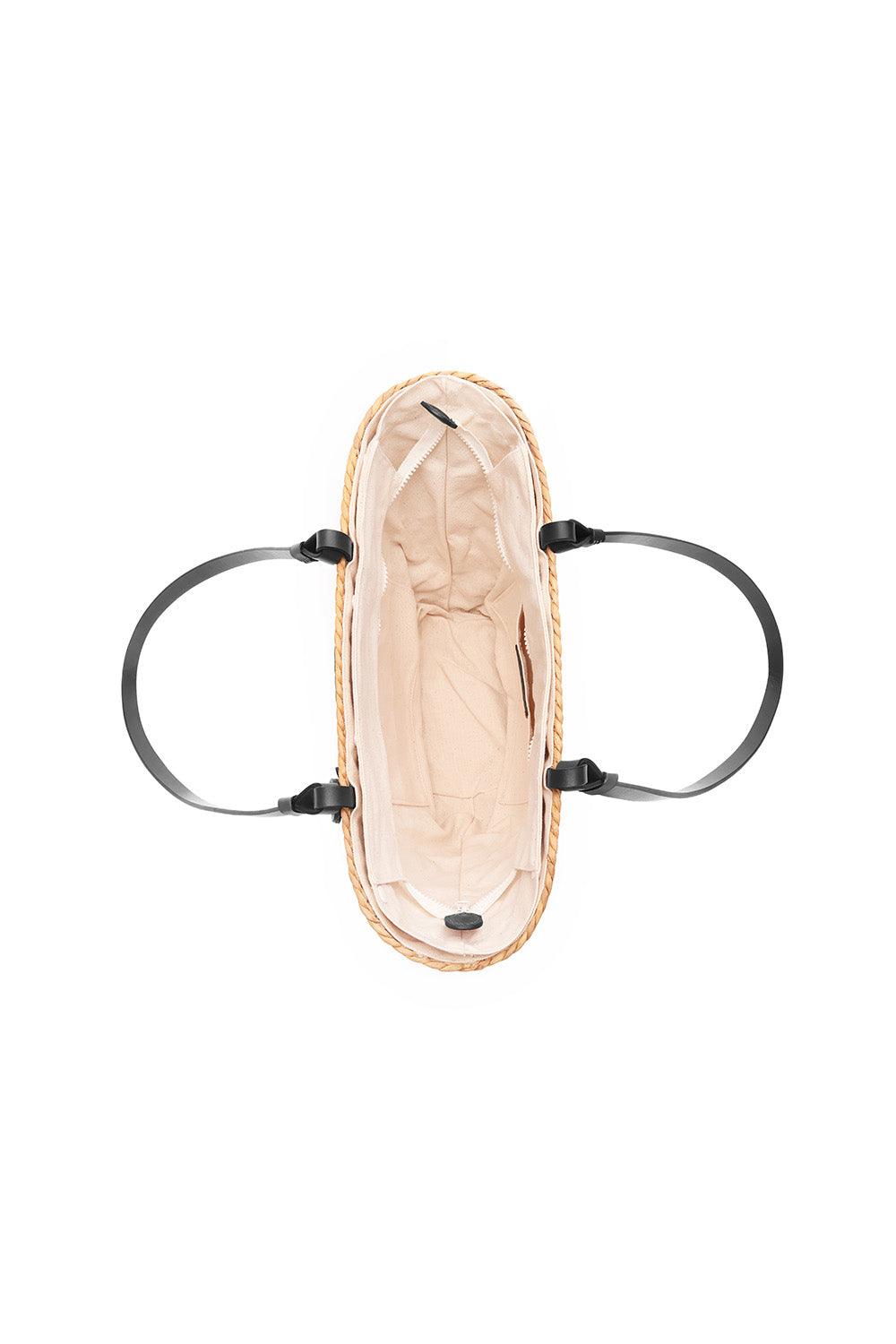 Stella Zipper Water Hyacinth Fiber Bag - MEAN BLVD