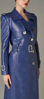 Striking Leather Trench Coat - MEAN BLVD