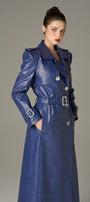 Striking Leather Trench Coat - MEAN BLVD