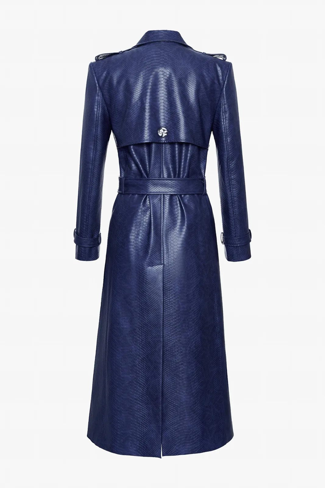 Striking Leather Trench Coat - MEAN BLVD