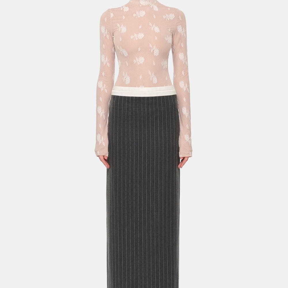 Striped Jacques Skirt - MEAN BLVD