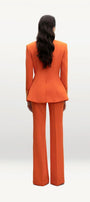 Suzanne Straight Side Pocket Velvet Floor Length Pants - MEAN BLVD