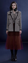 Svelte Straight Notch Lapel Tweed Blazer - MEAN BLVD