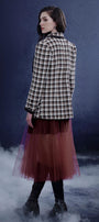 Svelte Straight Notch Lapel Tweed Blazer - MEAN BLVD