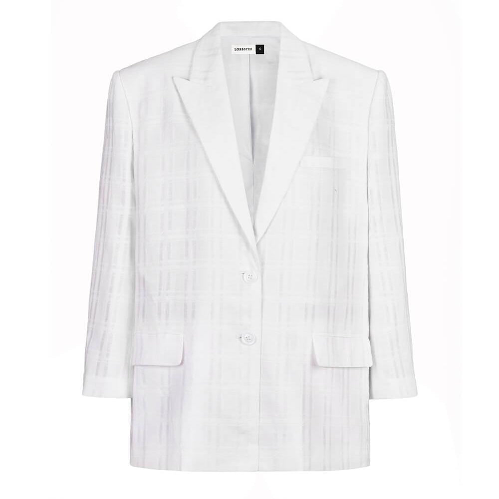 Taffeta Linen Blazer - MEAN BLVD