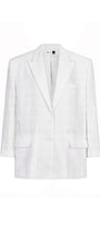Taffeta Linen Blazer - MEAN BLVD
