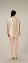 Taffeta Linen Blazer - MEAN BLVD