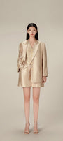 Taffeta Linen Blazer - MEAN BLVD