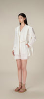 Taffeta Linen Blazer - MEAN BLVD
