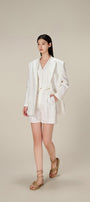 Taffeta Linen Blazer - MEAN BLVD