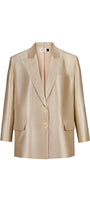 Taffeta Linen Blazer - MEAN BLVD