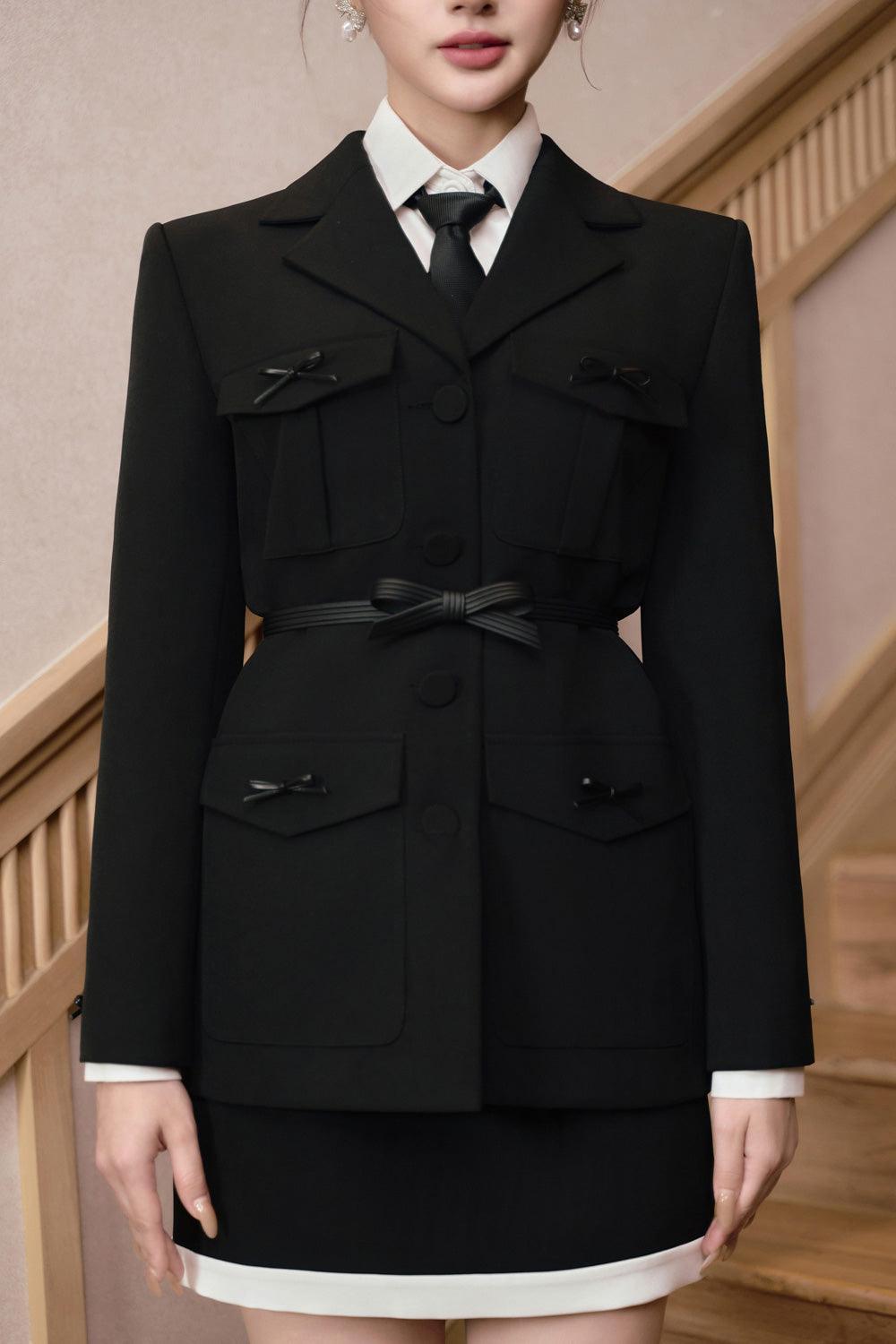 Tana Straight Long Sleeved Cotton Mini Set - MEAN BLVD