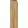 Taylor Straight Wide Leg Twill Crepe Floor Length Pants - MEAN BLVD