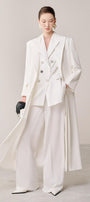 Thaliol Overcoat Notch Lapel Cotton Trench Coat - MEAN BLVD