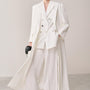 Thaliol Overcoat Notch Lapel Cotton Trench Coat - MEAN BLVD