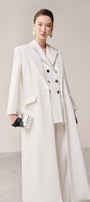 Thaliol Overcoat Notch Lapel Cotton Trench Coat - MEAN BLVD