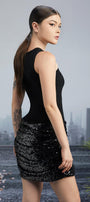 The Fall Bodycon Sleeveless Cotton Polyester Mini Dress - MEAN BLVD