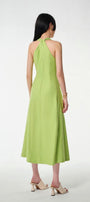 Tide A-line Sleeveless Cotton Midi Dress - MEAN BLVD
