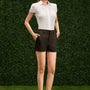 Tiffany Bodycon Short Sleeved Lace Shirt - MEAN BLVD
