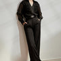 Toran Straight Side Pocket Burlap Floor Length Pants - MEAN BLVD