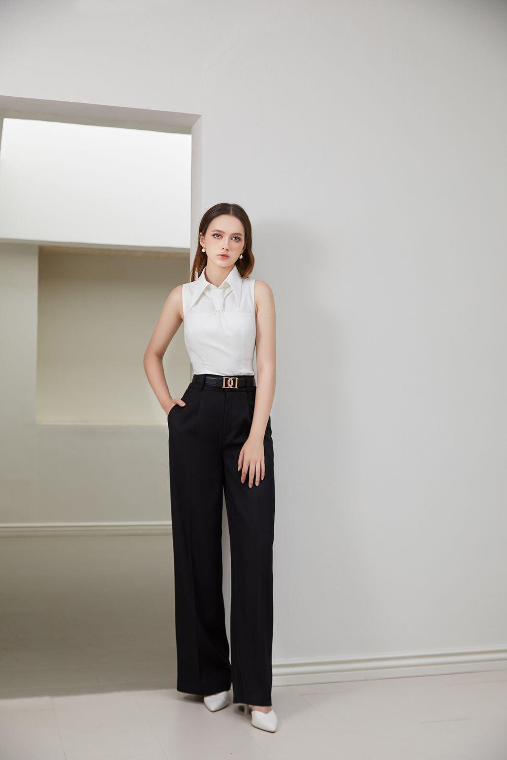 Toran Straight Side Pocket Burlap Floor Length Pants - MEAN BLVD