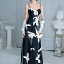 Tulip Flower Mermaid Spaghetti Strap Polycotton Floor Length Dress - MEAN BLVD