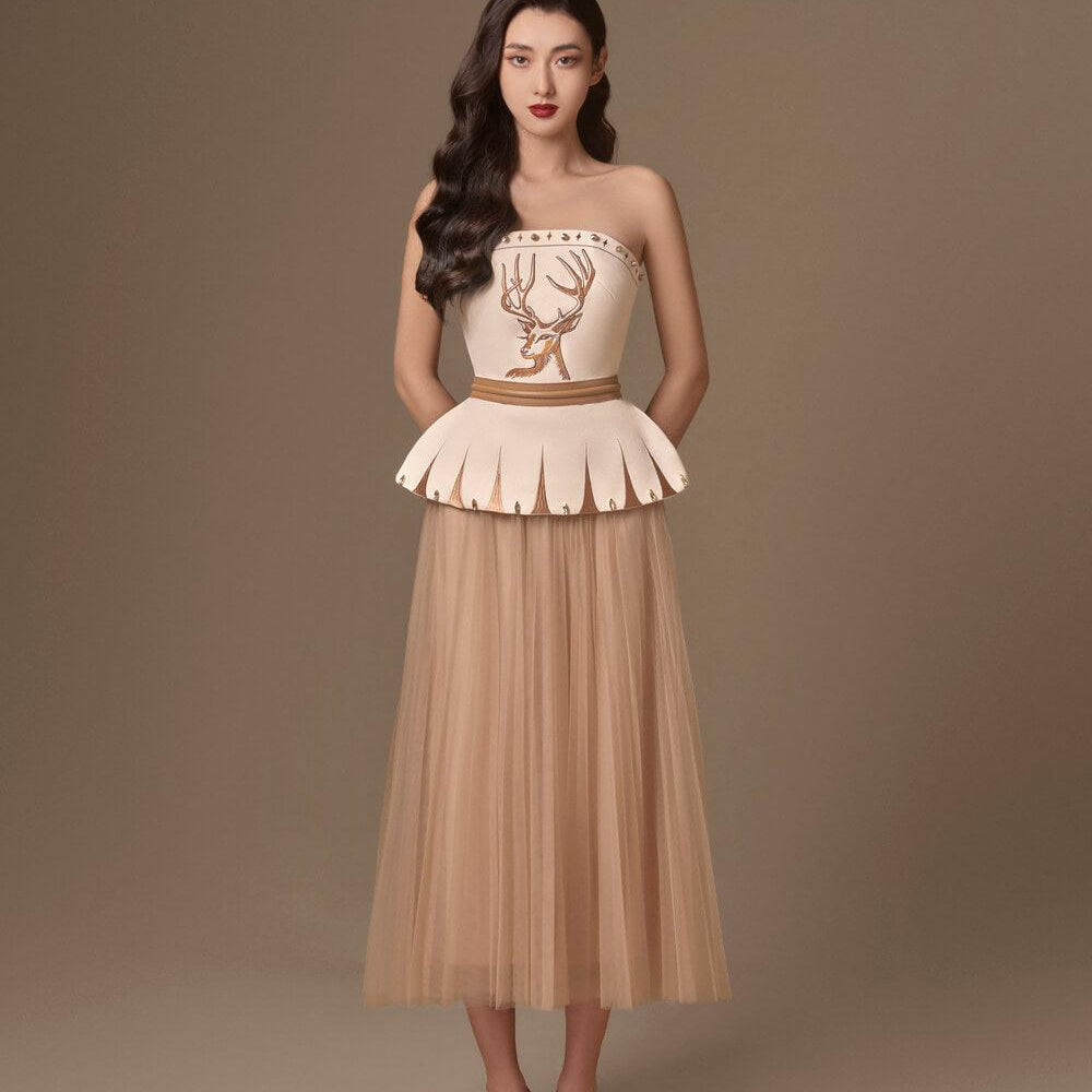 Turin Gathered Skirt MEAN BLVD