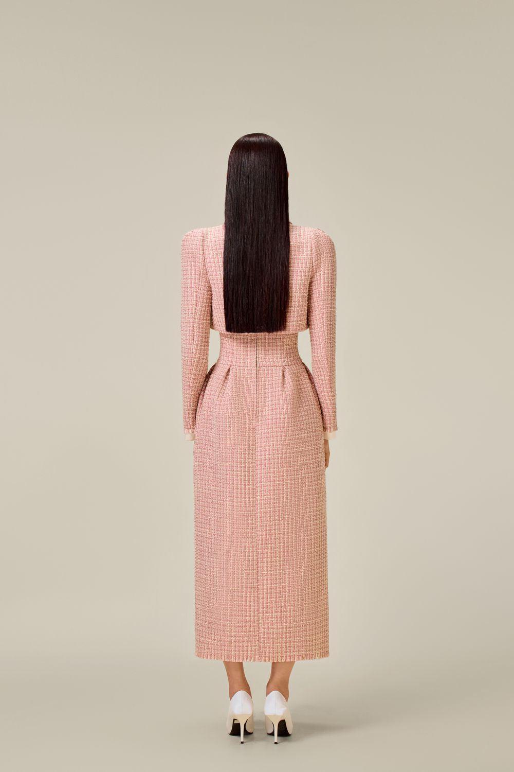 Tweed Crop Jacket - MEAN BLVD