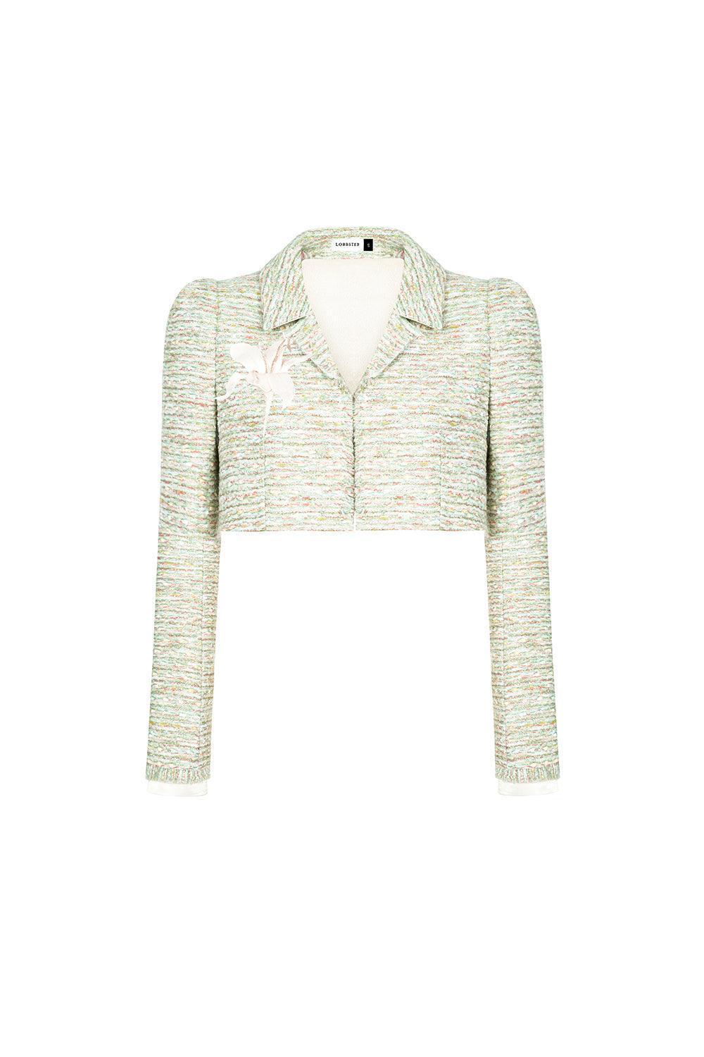 Tweed Crop Jacket - MEAN BLVD