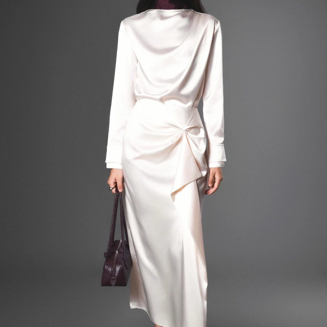 Valentina Draped Skirt - MEAN BLVD