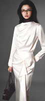 Valentina Draped Top - MEAN BLVD
