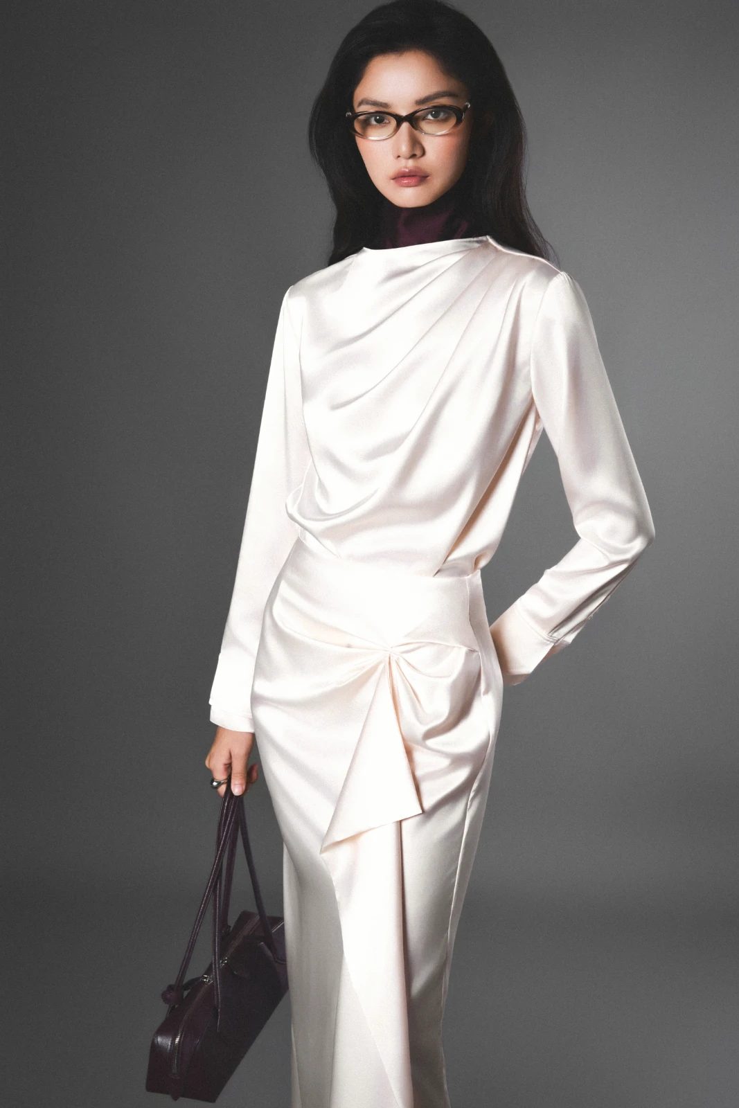 Valentina Draped Top - MEAN BLVD