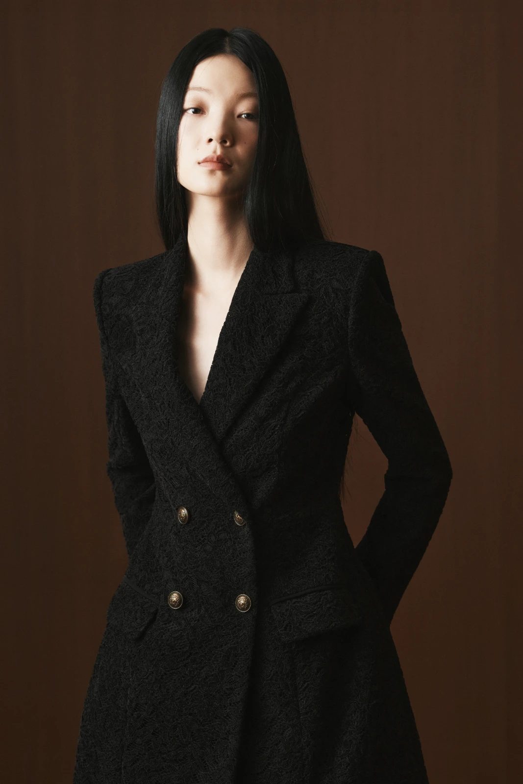 Valentine Button Blazer - MEAN BLVD