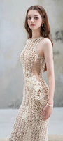 Vana Crochet Midi Dress - MEAN BLVD