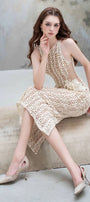 Vana Crochet Midi Dress - MEAN BLVD