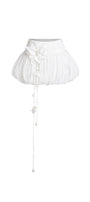Velez Balloon Gathered Chiffon Mini Skirt - MEAN BLVD