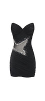 Viola Bodycon Sweetheart Neck Spandex Mini Dress - MEAN BLVD