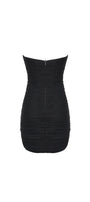 Viola Bodycon Sweetheart Neck Spandex Mini Dress - MEAN BLVD