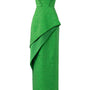 Visage Strapless Straight Across Neck Jacquard Floor Length Dress - MEAN BLVD
