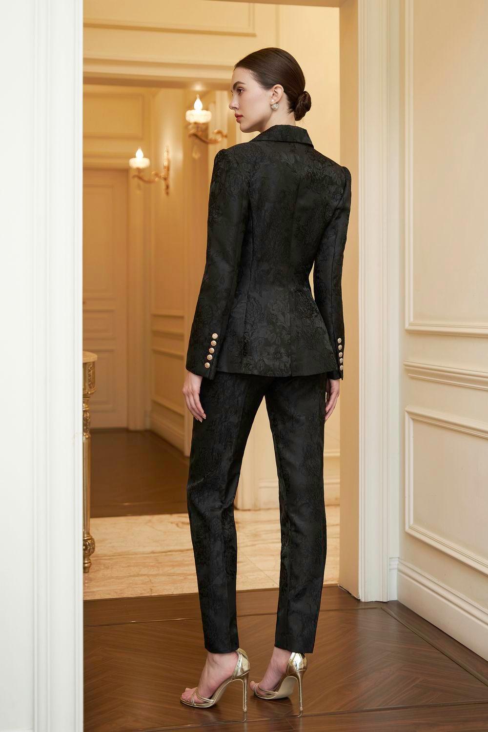 Bordeaux Velvet Suit S/M – OMNIA