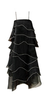 Westin Tent Layered Organza Midi Dress - MEAN BLVD
