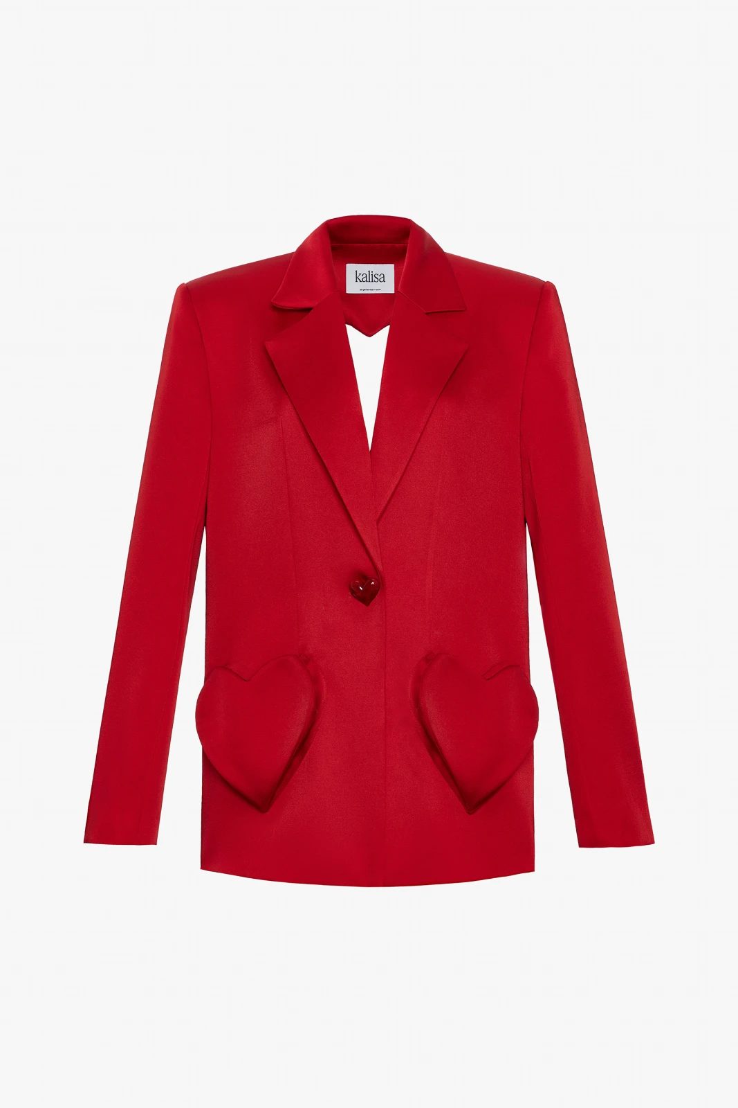 Whimsical Heart Pocket Blazer - MEAN BLVD