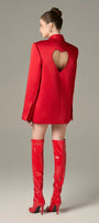 Whimsical Heart Pocket Blazer - MEAN BLVD