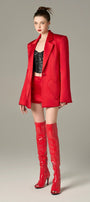Whimsical Heart Pocket Blazer - MEAN BLVD